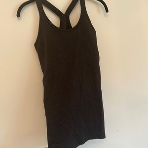 Ladies Lululemon ribbed Tank top in black